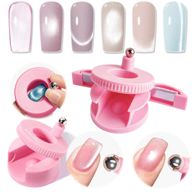 modelones pink front view showing compact magnet tool and easy operation benefit