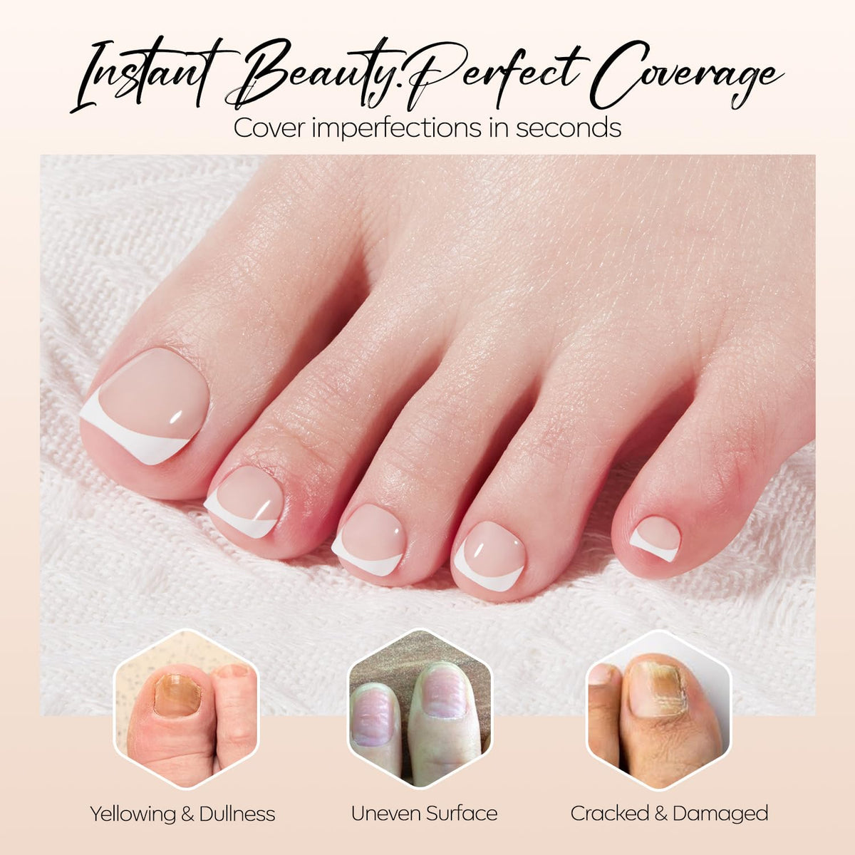 modelones demonstration of gentle removal and cleaning for reusable nails