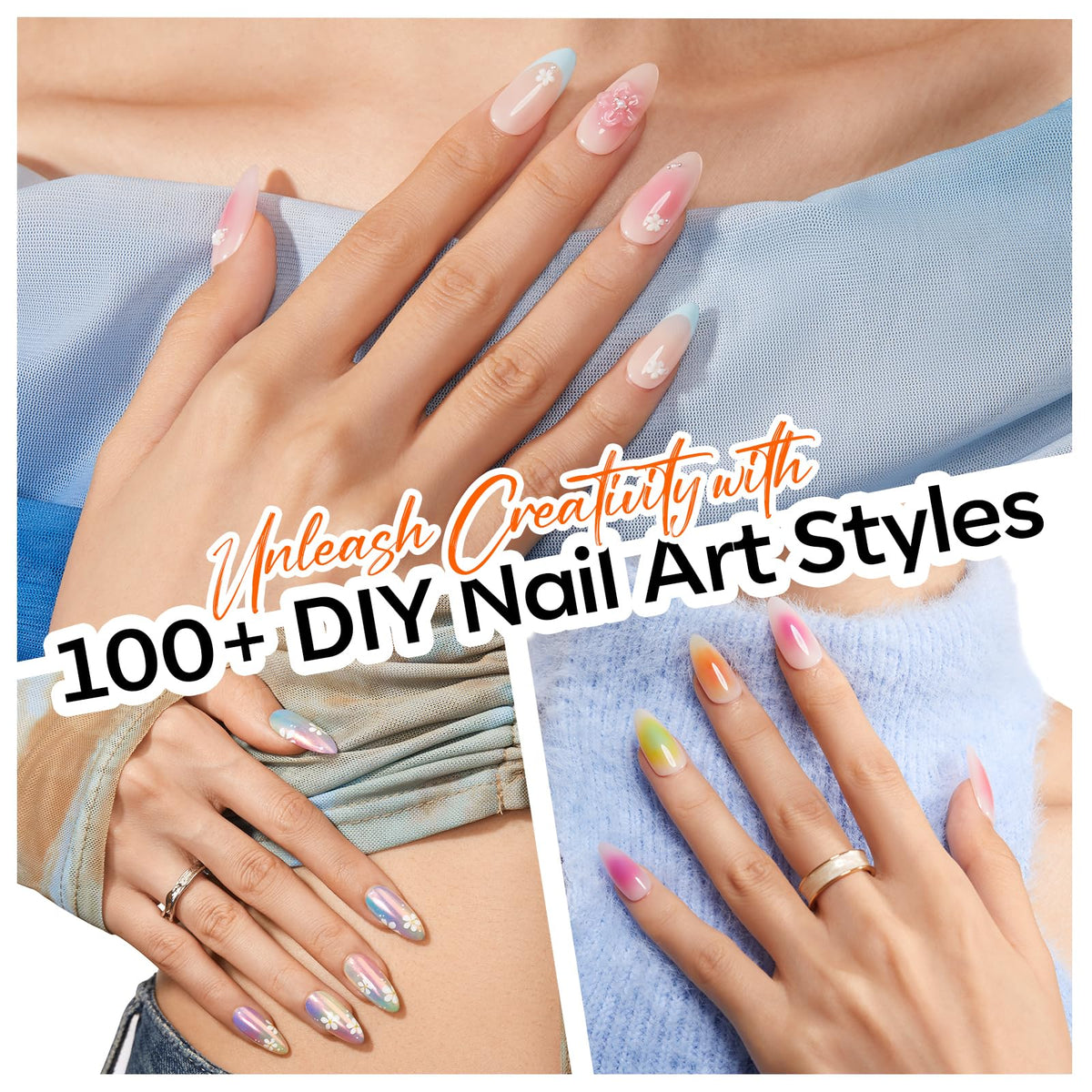 Modelones pen picking up rhinestones for accurate placement and cleaner nail designs