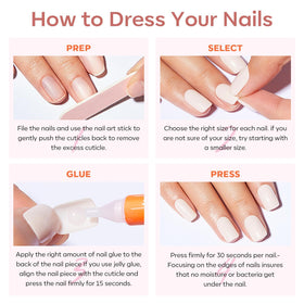 modelones hand model wearing nails to show size and scale, realistic natural look