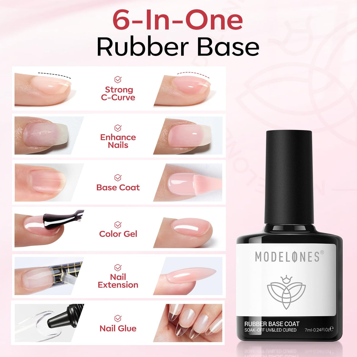 modelones shades swatch on hand illustrating natural nude options and versatile color