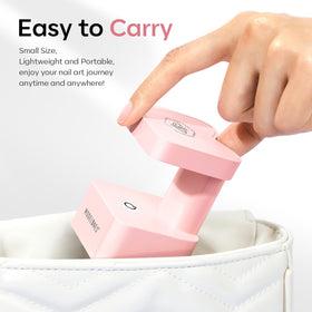 modelones size comparison with phone shows portable scale for travel convenience