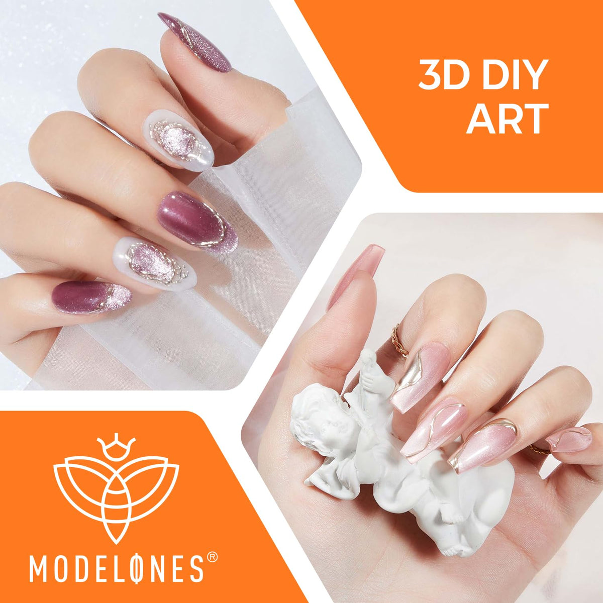 Modelones 15g tube in hand showing size and portability for salon or travel use