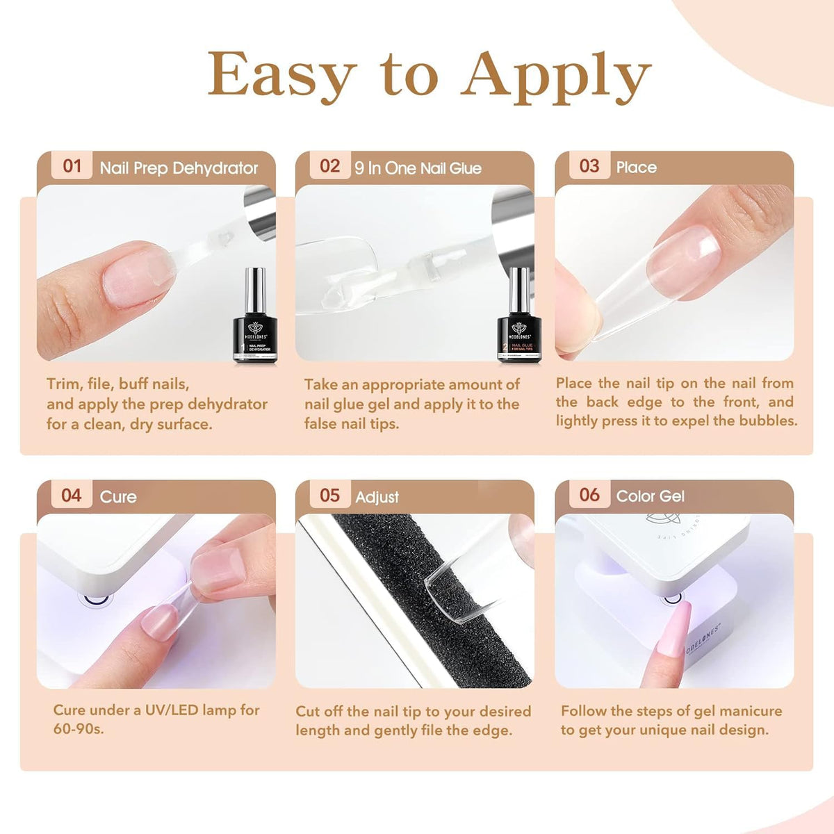 modelones size scale comparison next to a ruler to show 10ml bottles and portability benefit