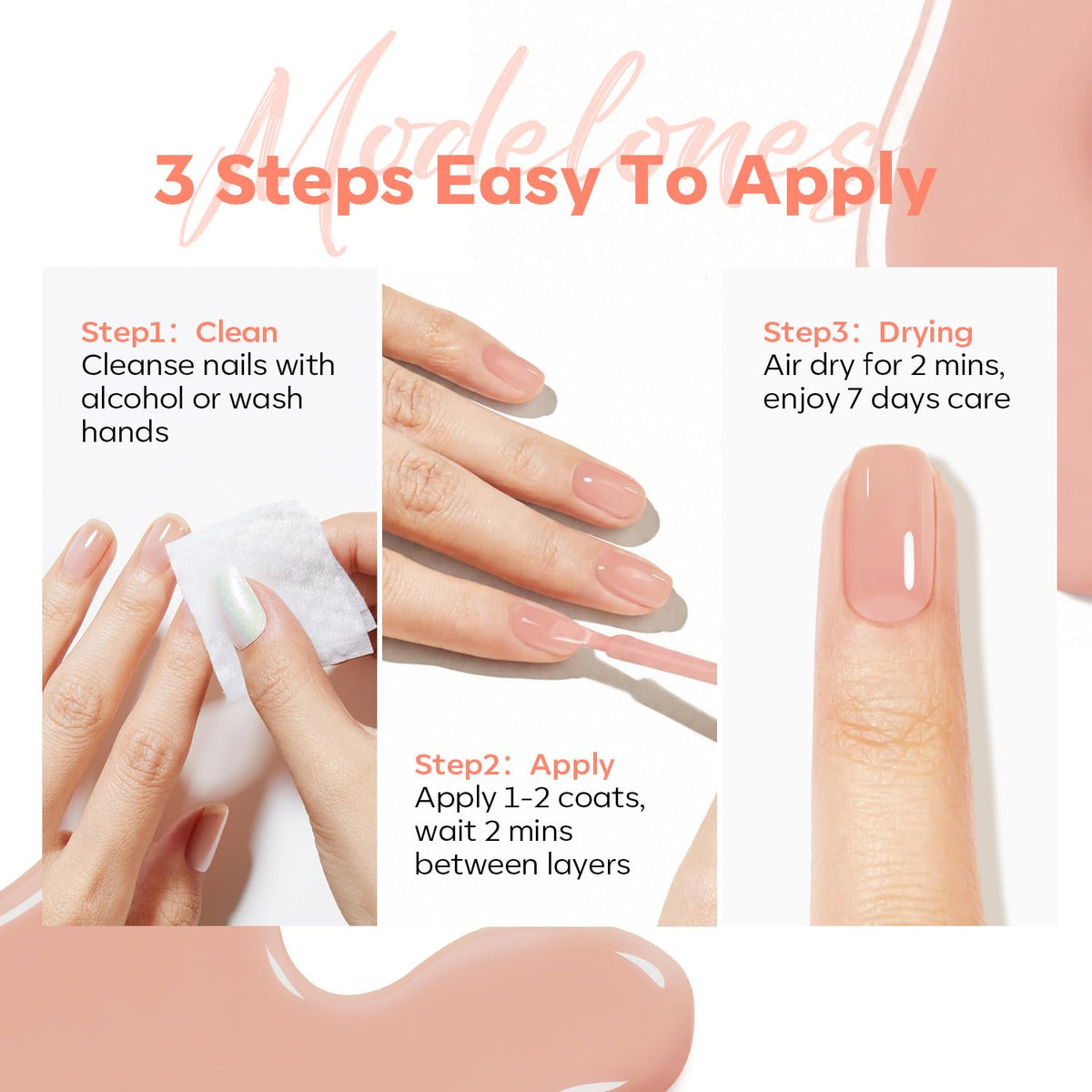 modelones swatch on skin tone comparison showing nude tint blending and cosmetic coverage