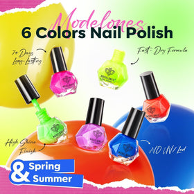 modelones texture and finish macro revealing glossy chip-resistant surface and vivid color