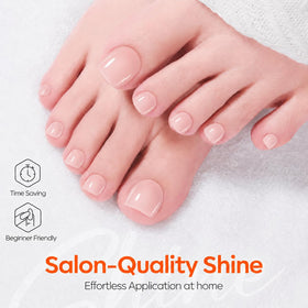 modelones polish texture close-up highlighting glossy smooth finish benefit