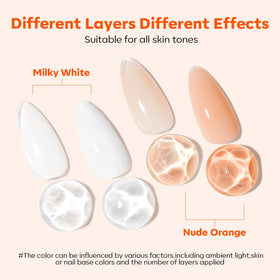 modelones texture closeup showing glossy hardening formula