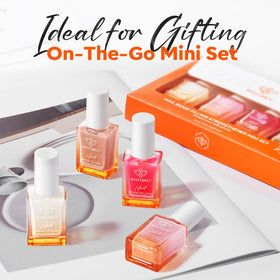 modelones texture shot highlighting keratin and jojoba formula benefit: conditions nails