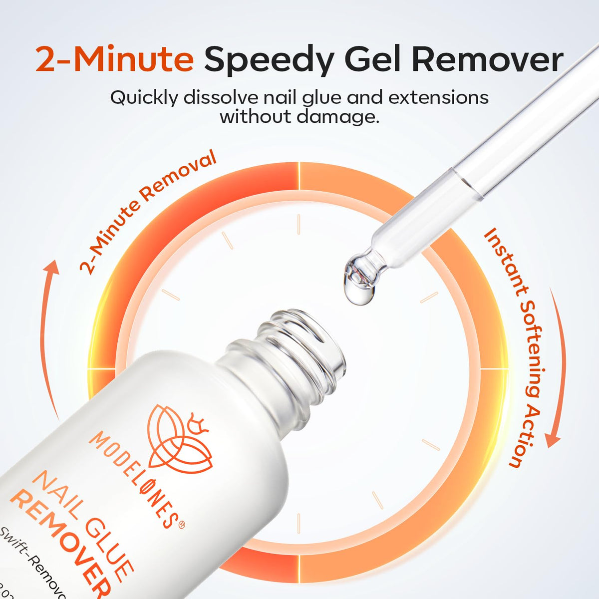 Modelones liquid texture pour demonstrating solution consistency and control