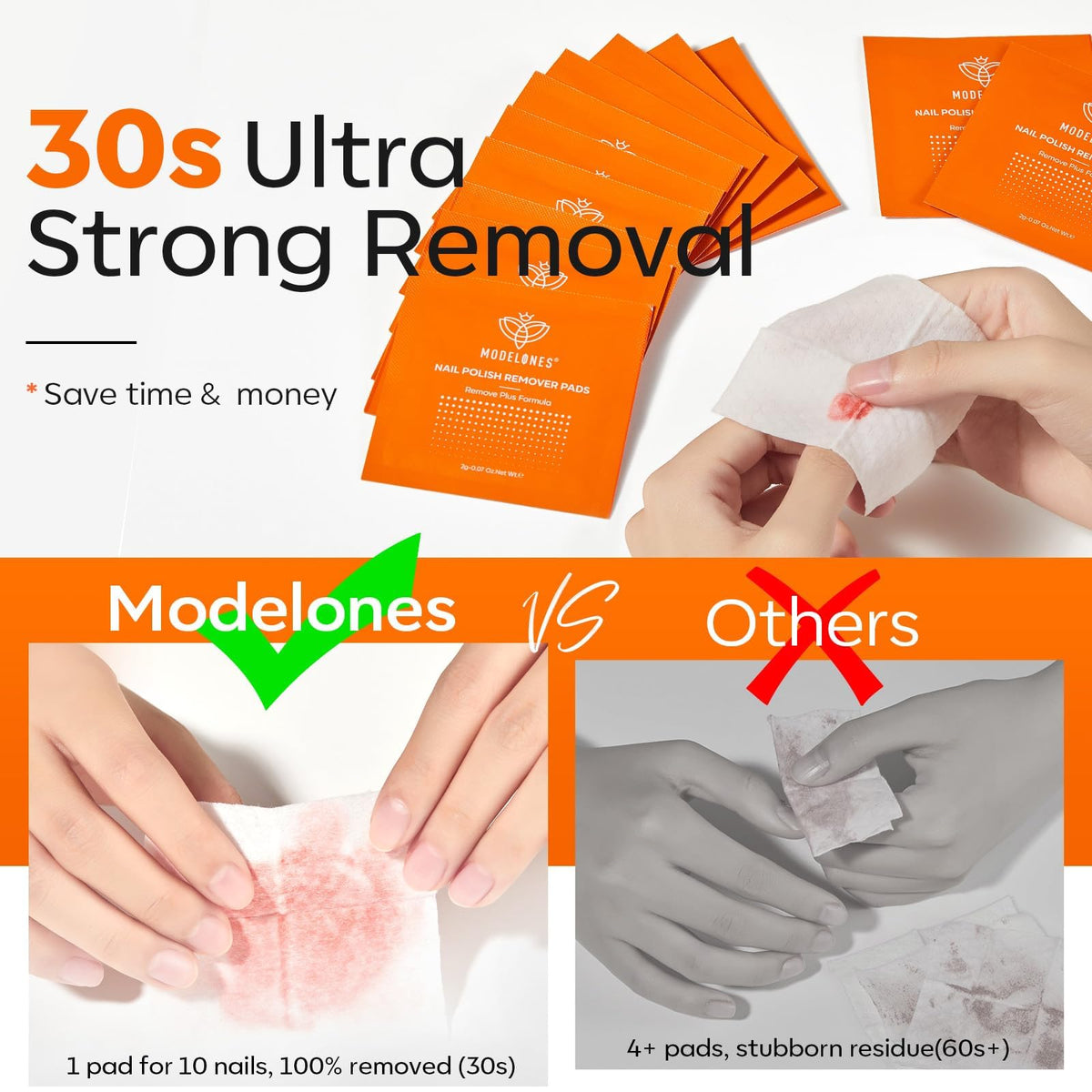 modelones textured side detail providing extra friction to lift polish quickly