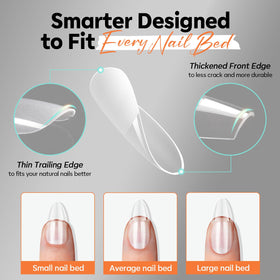 modelones tips in hand showing scale and comfortable fit