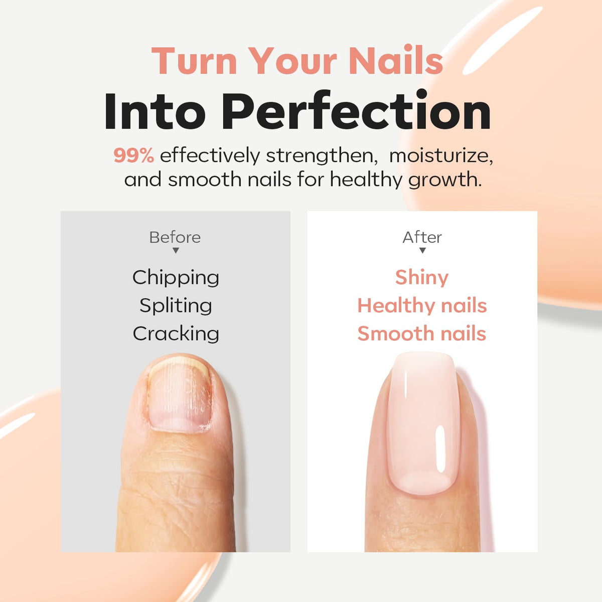 modelones applied on toenails showing strengthened look and long-lasting wear