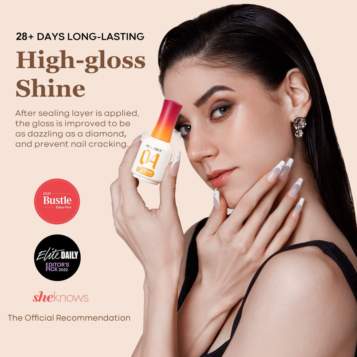 modelones top coat gloss detail highlighting durable high-shine finish