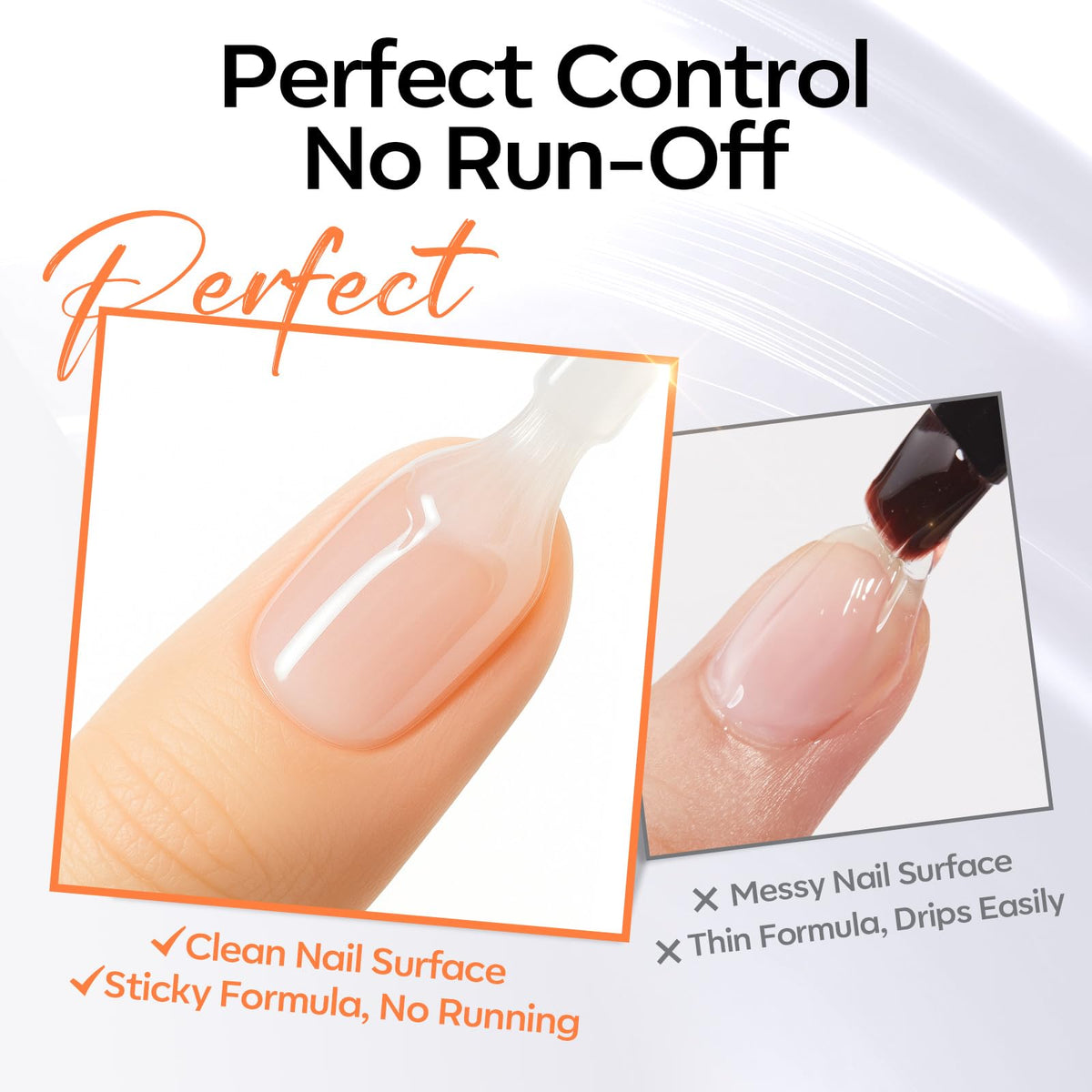 modelones top coat close-up cured to a high-gloss, scratch-resistant shine