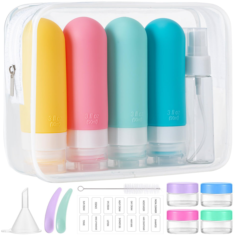 MODENGKONGJIAN front packaging showing full 16-piece travel set and pouch, convenient storage
