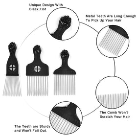 MODSIGHT six different pick sizes arranged to show tooth length differences