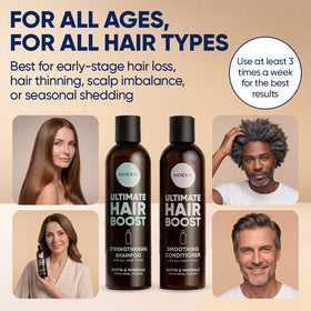 Moerie ingredients label focusing on biotin, rosemary and minerals benefit