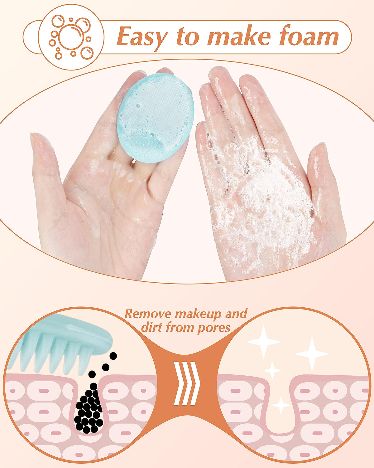 MoHern pad in hand demonstrating compact size and easy control benefit