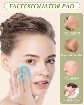 MoHern wet pad lathered with cleanser showing effective deep cleaning benefit