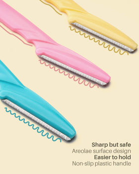 MoHern textured non-slip handle detail for improved grip and safer control