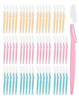 MoHern razor shown inside a travel makeup bag highlighting portability and on-the-go grooming