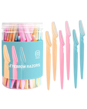MoHern front packaging showing 60-piece box and colorful razors for lasting supply