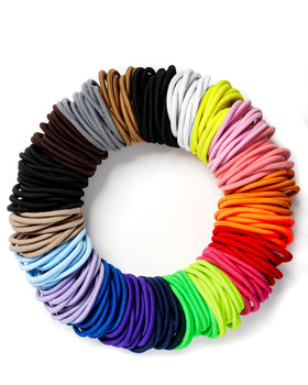 MoHern front packaging showing multicolor 203-piece hair tie set and value