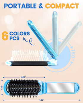 MoHern open brush showing bristles and mirror for quick touch-ups