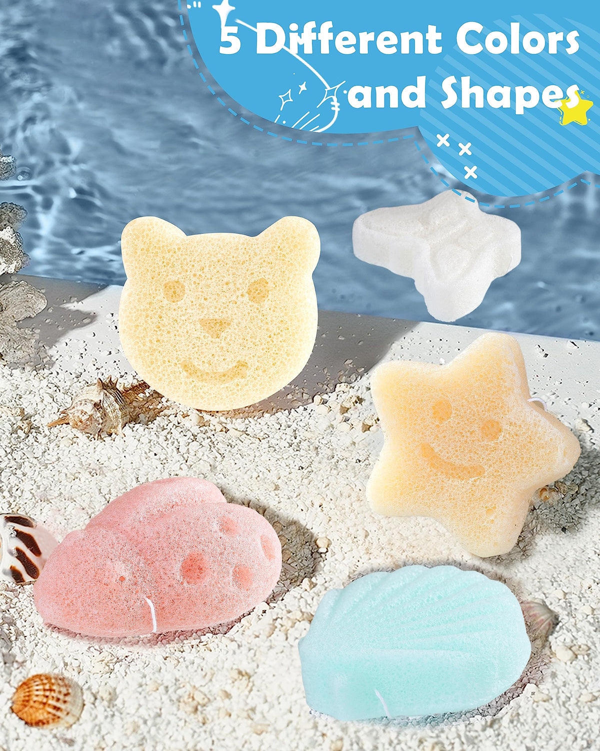 MoHern sponges hanging to dry promoting hygienic care and longer lifespan