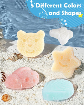 MoHern sponges hanging to dry promoting hygienic care and longer lifespan