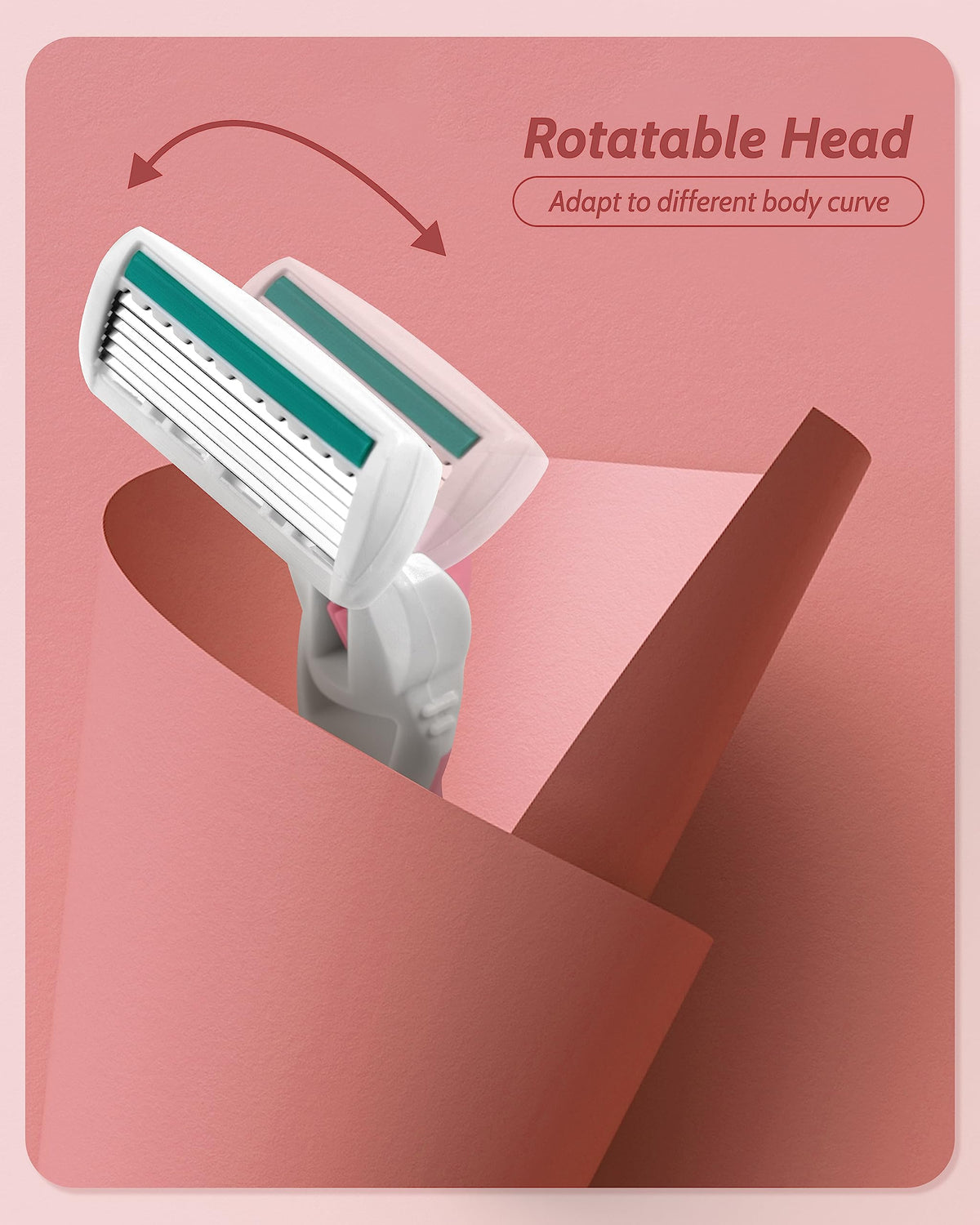 MoHern travel razor held in hand demonstrating compact portability for touch-ups