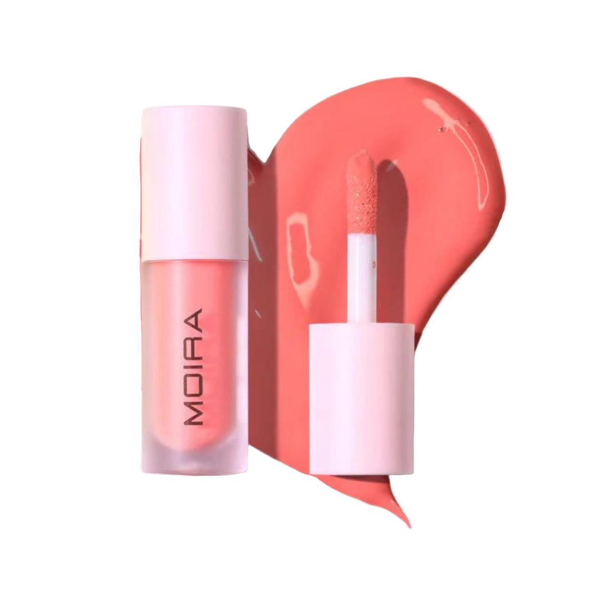 Moira swatch of Whole Heart on skin showing buildable, natural color