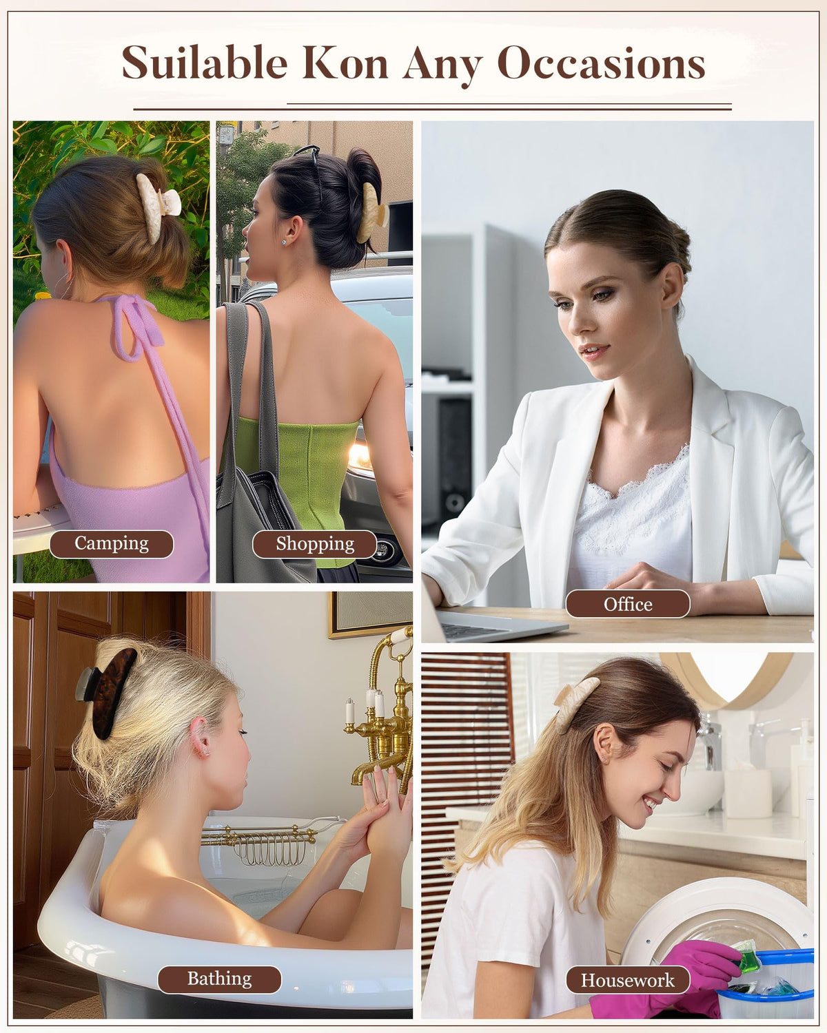 Molans clip attached to a purse strap as a charm showing multipurpose fashion use