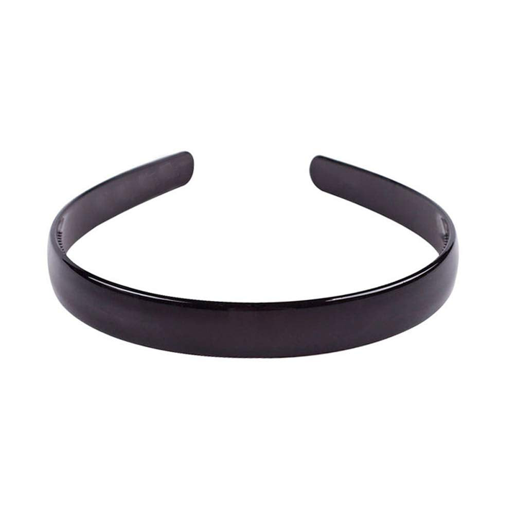 mollensiuer headband in use pulls hair back neatly for makeup and skincare