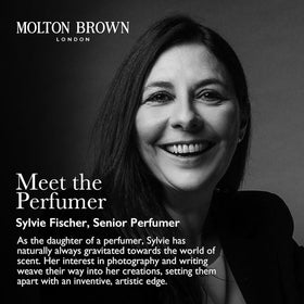 Molton Brown lather texture close-up showing rich foam benefit