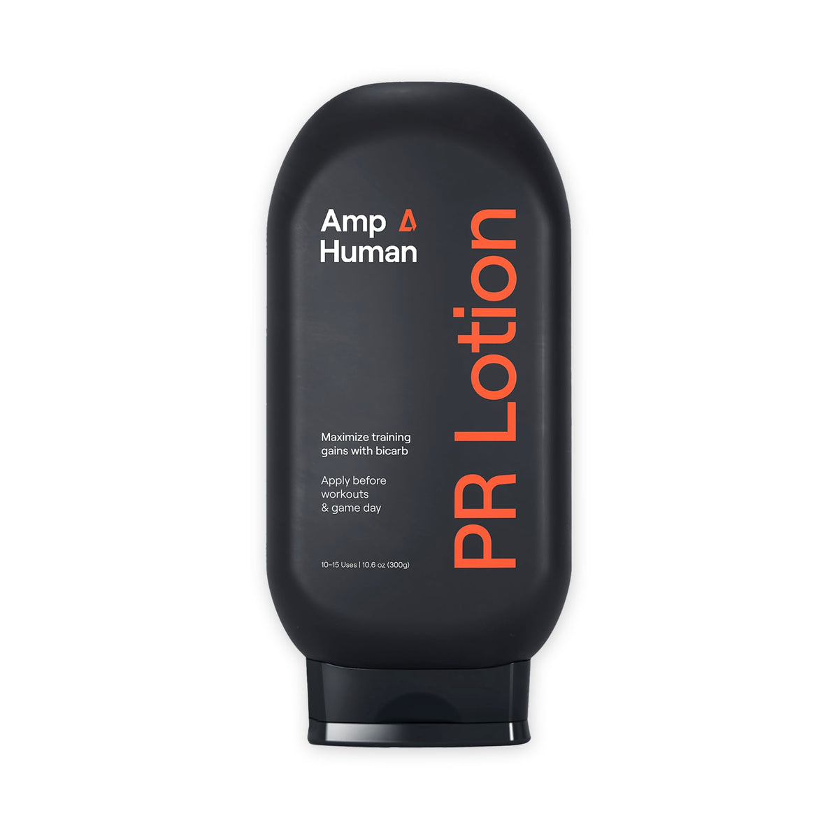 Momentous PR Lotion front bottle showing clean branding and 300 g size benefit