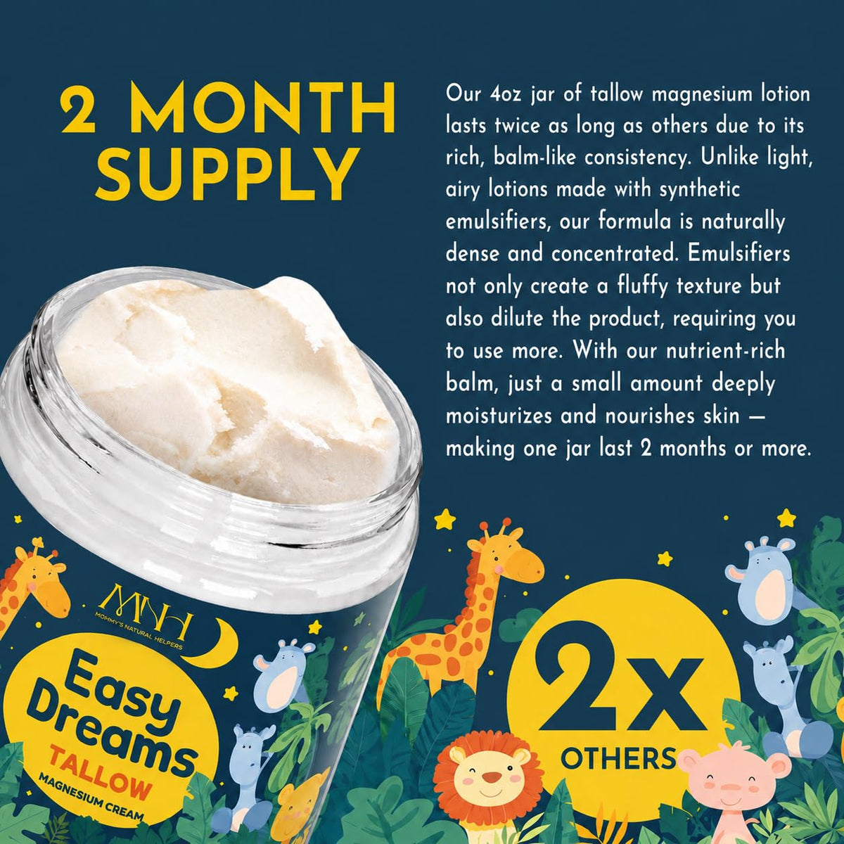Mommy's Natural Helpers lotion applied to child's arm promoting gentle hydration