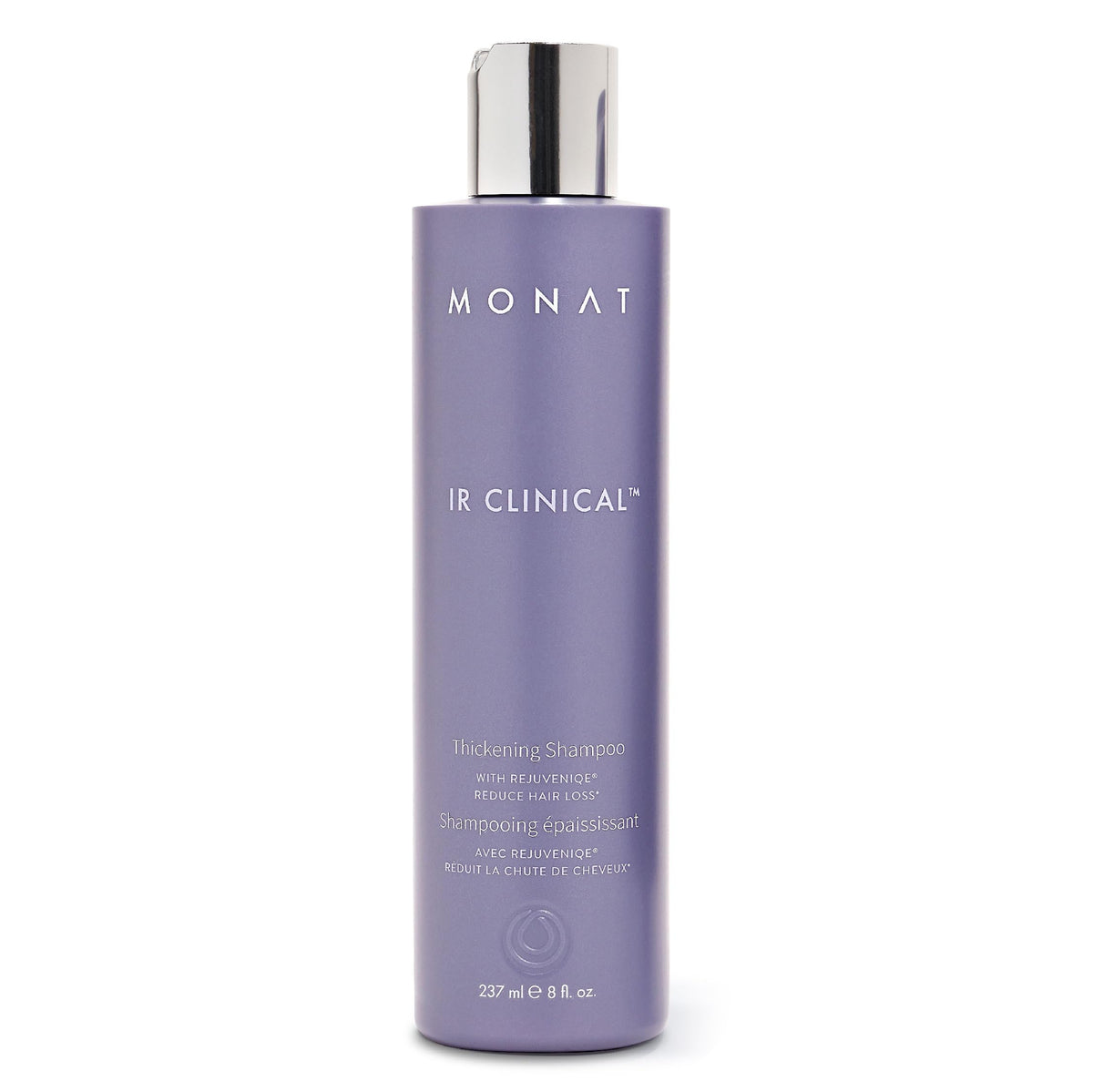MONAT bottle front view showing clean design and volumizing benefit