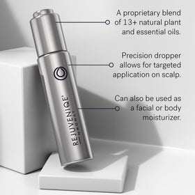 MONAT REJUVENIQE droplet from dispenser demonstrating controlled application benefit