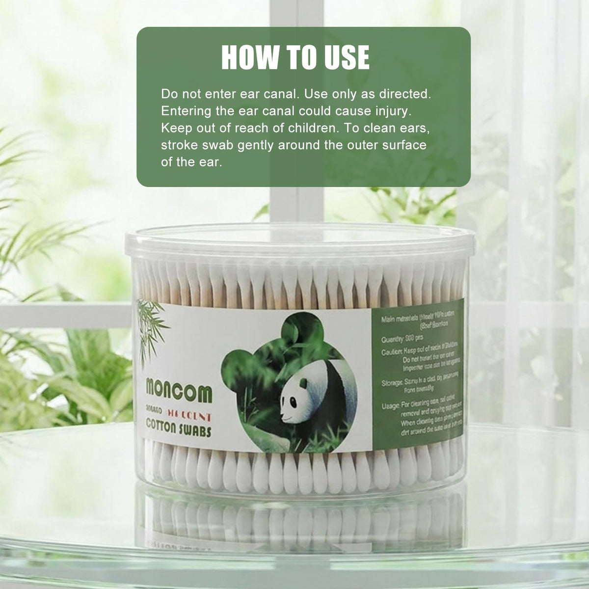 MYQIPGD MONCOM swab applying ointment for accurate first-aid care
