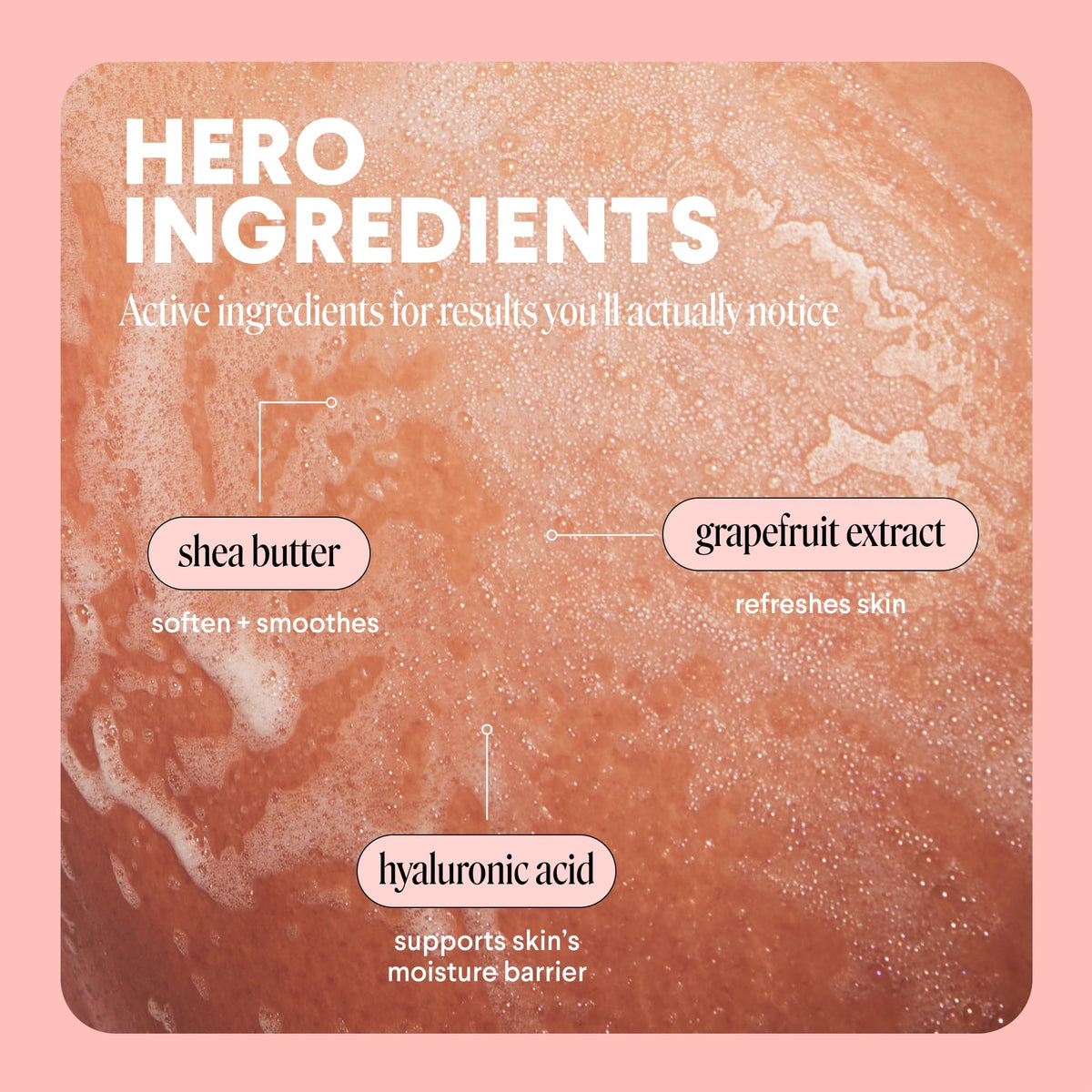 MONDAY HAIRCARE hyaluronic acid droplet highlighting moisture retention benefit