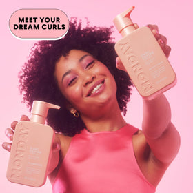 MONDAY HAIRCARE pump dispensing conditioner with easy-to-use application for controlled amount