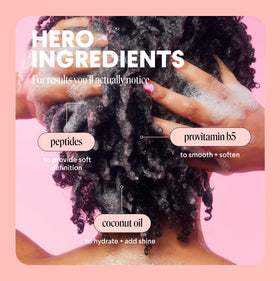MONDAY HAIRCARE shampoo pump dispensing lather for gentle cleansing