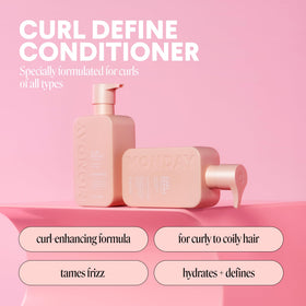 MONDAY HAIRCARE conditioner cream texture up close illustrating smooth moisturizing consistency