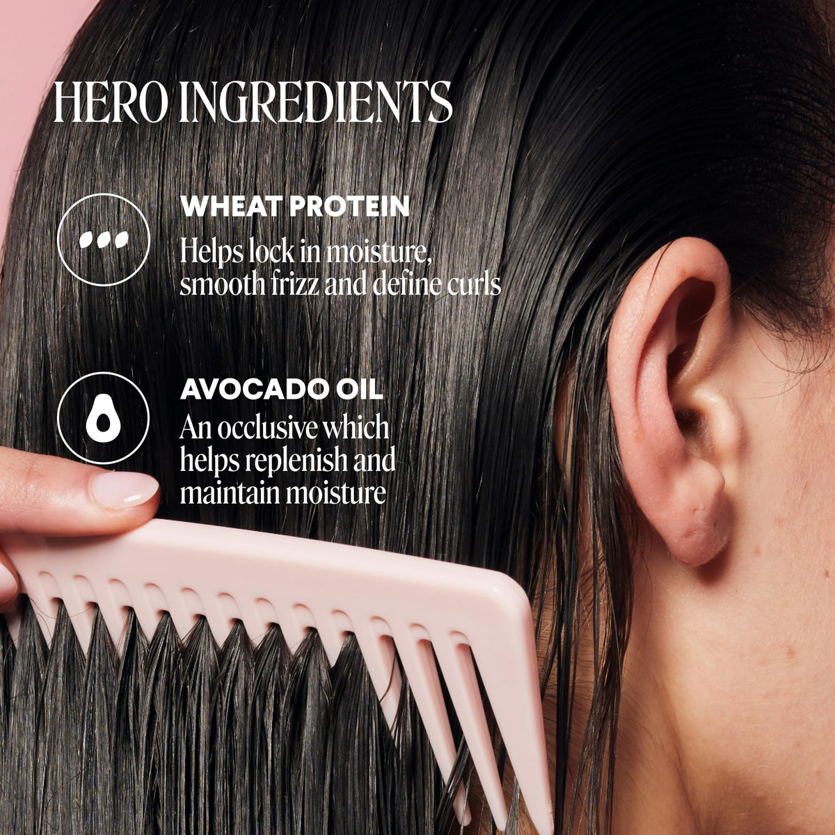 MONDAY HAIRCARE shampoo and conditioner in hand demonstrating easy application on the go