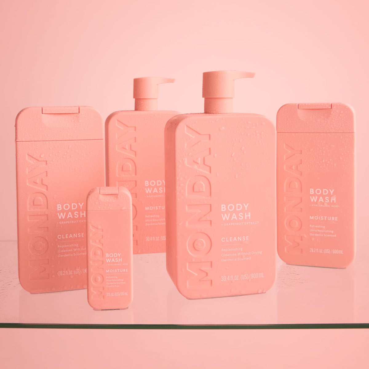 MONDAY HAIRCARE creamy foam texture illustrating gentle cleansing