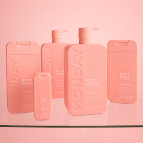 MONDAY HAIRCARE creamy foam texture illustrating gentle cleansing
