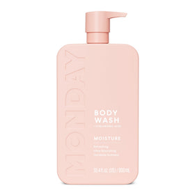 MONDAY HAIRCARE front bottle showing easy dispensing and lasting value