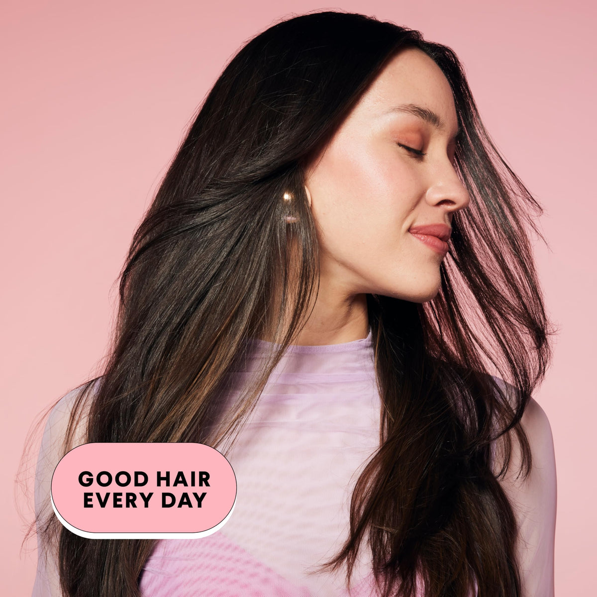 MONDAY Haircare ingredients keratin argan shea staged to show strengthening benefit